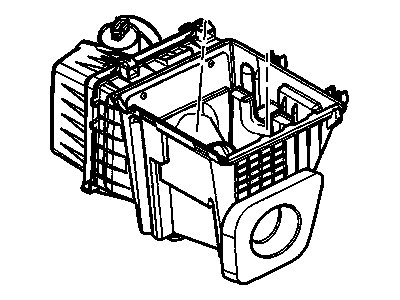 GM 15287273 Cleaner Assembly, Air (W/ Mass Airflow Sensor