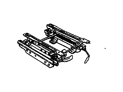GM 12454629 Adjuster Asm,Driver Seat (4 Way)