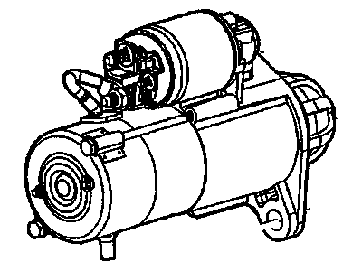 GM 88864473 Reman Starter (Delco Pmgr 1.7 Kilowatt)