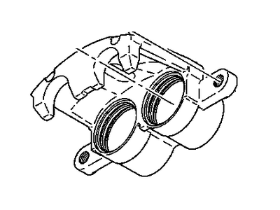 2005 Cadillac Escalade Brake Calipers - 19149075