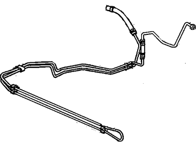 1999 Oldsmobile Intrigue Power Steering Hose - 26077908