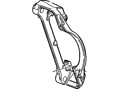 GM 20955462 Bracket, Front Brake Caliper