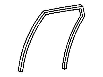 GM 88974517 Weatherstrip,Rear Side Door Window