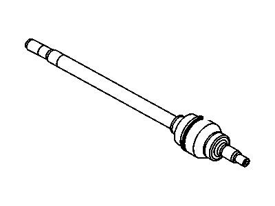 2005 GMC Yukon Axle Shaft - 26103368
