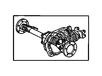 GM 26041616 Axle Assembly, Front (3.73 Ratio)