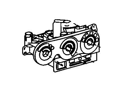 GM 94854379 Heater Control Assembly