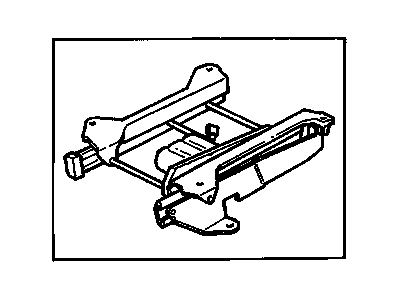 GM 15966006 Adjuster Assembly, Driver Seat 15966006 GM Adjuster Assembly, Driver Seat Illustration 1 of 1