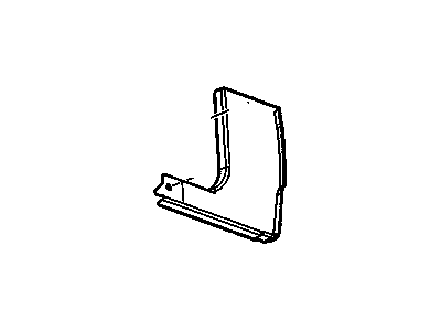 GM 15227301 Panel, Back Body Opening Frame Side Filler Lower