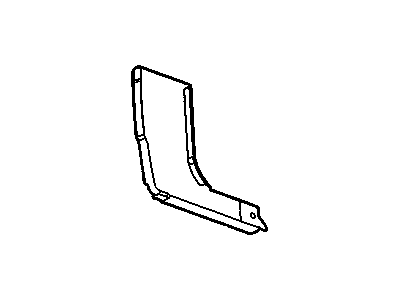 15227302 GM Panel,Back Body Opening Frame Side Filler Lower Illustration 1 of 1