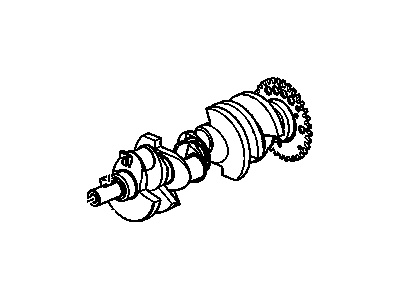 Pontiac Crankshaft - 19431872