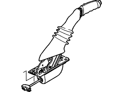 GM 10363923 Lever Assembly, Parking Brake