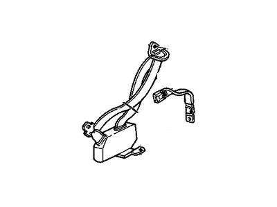 1991 Chevrolet Suburban Seat Belt - 15635854