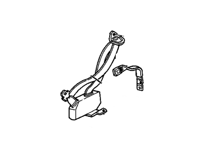 GM 15610555 COVER, Seat Belt