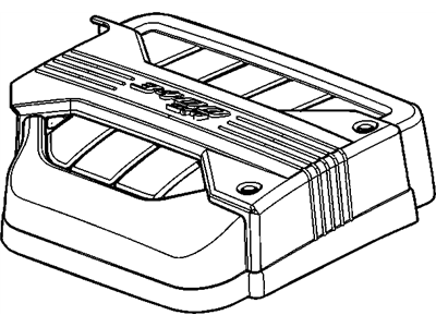 GM 12594375 Shield Assembly, Upper Intake Manifold Sight