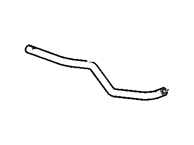 2009 Saturn Vue Brake Booster Vacuum Hose - 25899354