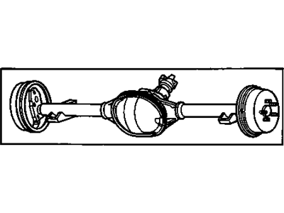 2002 GMC Savana Axle Shaft - 15753535