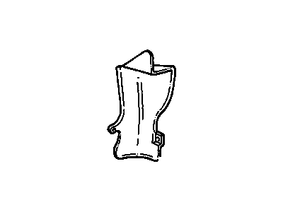 GM 14098989 Shield, Fuel Tank Filler Pipe
