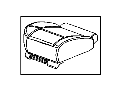 Hummer H3 Seat Cushion Pad - 15295783