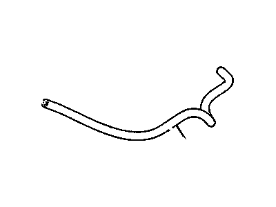 GM 15106779 Radiator Surge Tank Inlet Hose Assembly