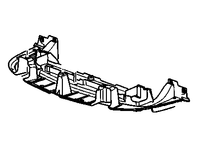GM 25885874 Deflector Assembly, Radiator Air Lower