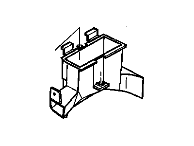 GM 15715695 Outlet Assembly, Floor Air