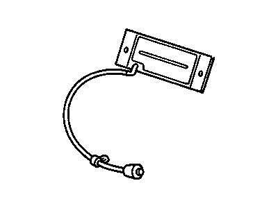 17910112 GM Support Assembly, Driver Seat Back Lumbar Illustration 1 of 1