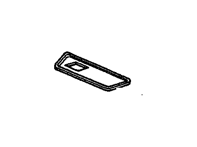 GM 10063219 Door Window Plate 10063219 GM Door Window Plate Illustration 1 of 1