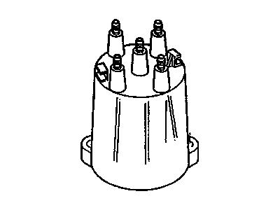 Pontiac LeMans Distributor Cap - 10457153