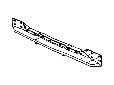 GM 25529521 Reinforcement, F/Bumper Imp Bar Center Upper