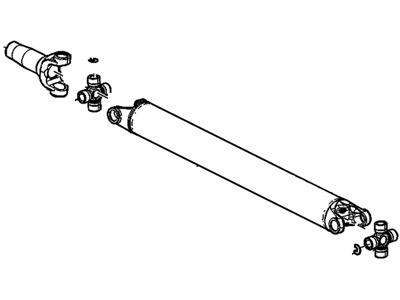 2002 GMC Sierra Drive Shaft - 88934799