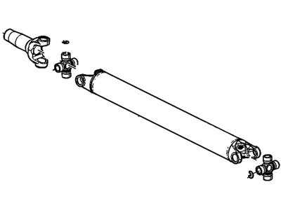 GM 88934874 Shaft Asm,Rear Propeller