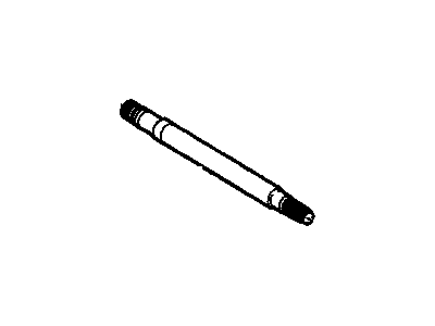 1992 Oldsmobile Achieva Axle Shaft - 22534199