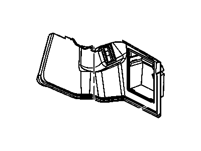 GM 25708950 Trim Assembly, Rear Compartment Side