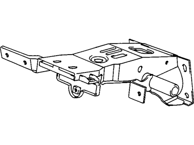 GM 91172996 BRACKET, Brake Pedal