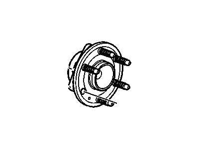 GM 22841380 Hub Assembly, Front Wheel (W/ Wheel Speed Sensor) <Use 5