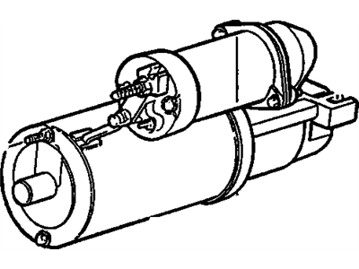 GM 88877104 New Starter (Delphi, 5Mt 1.6Kw )