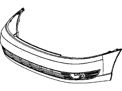 GM 22707916 Front Bumper Cover