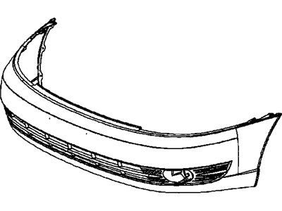 Saturn L200 Bumper - 22707916