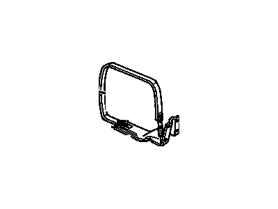 2002 Chevrolet S10 Fuel Tank Strap - 93240297