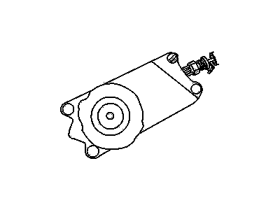 GM 22692169 Actuator Asm,Outside Rear View Mirror