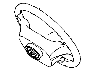 2005 Chevrolet Aveo Steering Wheel - 96837667