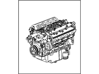 GM 19354494 Engine Assembly,Gasoline (Service Remanufacture), Ls4