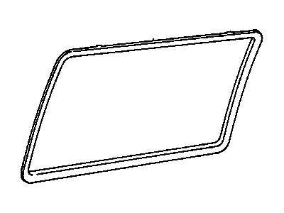 GM 14078392 Molding, Rear Side Door Garnish