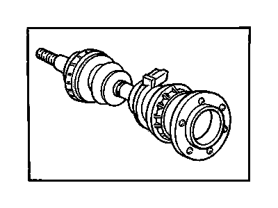 1995 GMC Jimmy Axle Shaft - 26055390