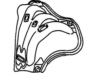 GM 19185420 Shield,Exhaust Manifold Outer Heat