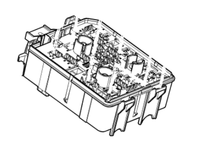 GM 42556515 Block Assembly, F/Cmpt Fuse