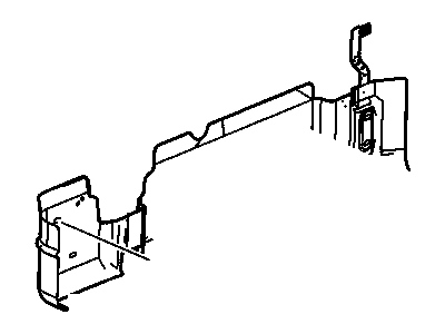 GM 15077625 Shield Assembly, Fuel Tank *Marked Print