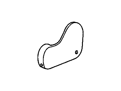 GM 22550777 COVER, Front Seat Back Reclining
