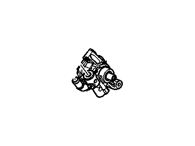 Saturn Power Steering Pump - 20976855