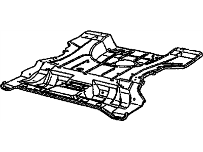 GM 12539798 Panel Kit,Rear Compartment